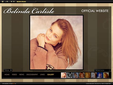 singer belinda carlisle|belinda carlisle official website.